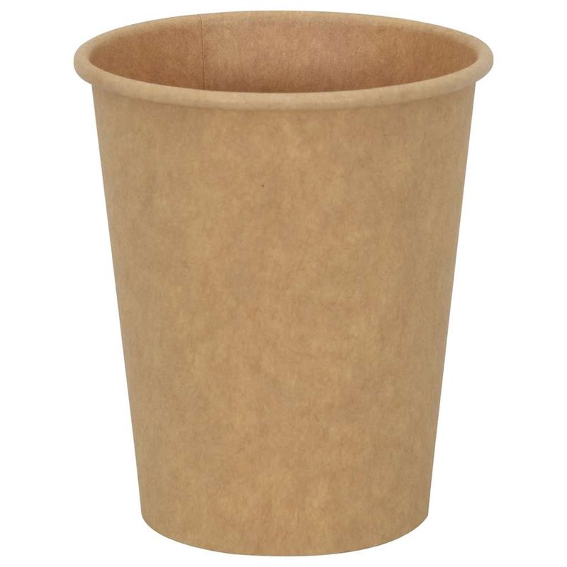 Casa si Gradina - Bucatarie si vesela - Cani si pahare - Cani si cesti - Cesti de cafea din hartie 1000 buc 8oz 200ml maro - Infinity.ro