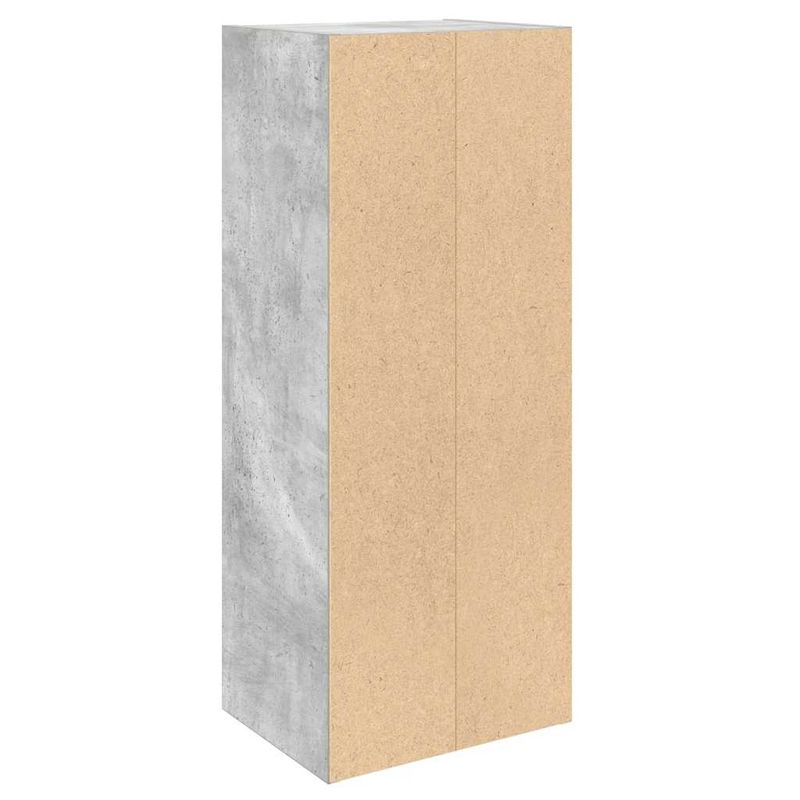 Casa si Gradina - Mobilier - Biblioteci si rafturi - Biblioteci - Biblioteca, gri beton, 31x24x77 cm, lemn prelucrat - Infinity.ro