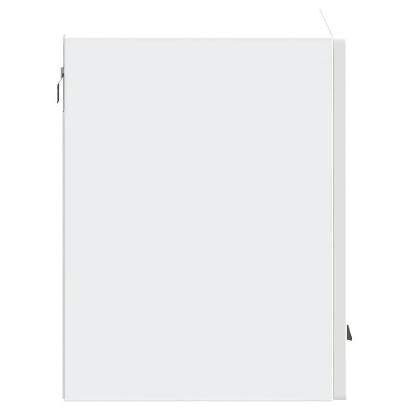 Casa si Gradina - Mobilier - Comode si corpuri - Corpuri bucatarie - Dulap de bucatarie "Porto" din lemn prelucrat alb lucios, mărime 60x31x40 cm, model 1x dulap de perete (1 ușă rabatabilă) - Infinity.ro