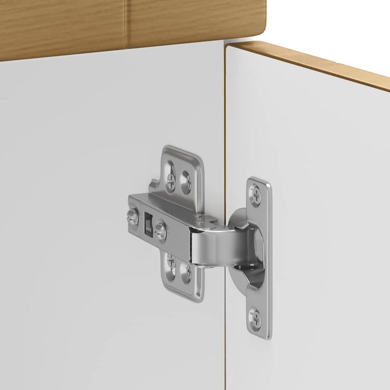 Casa si Gradina - Mobilier - Comode si corpuri - Corpuri bucatarie - Dulap de baza de bucatarie „Porto” din lemn de stejar artizanal, model 1x dulap inferior (2 uși 2 sertare), mărime 80x46x81.5 cm - Infinity.ro