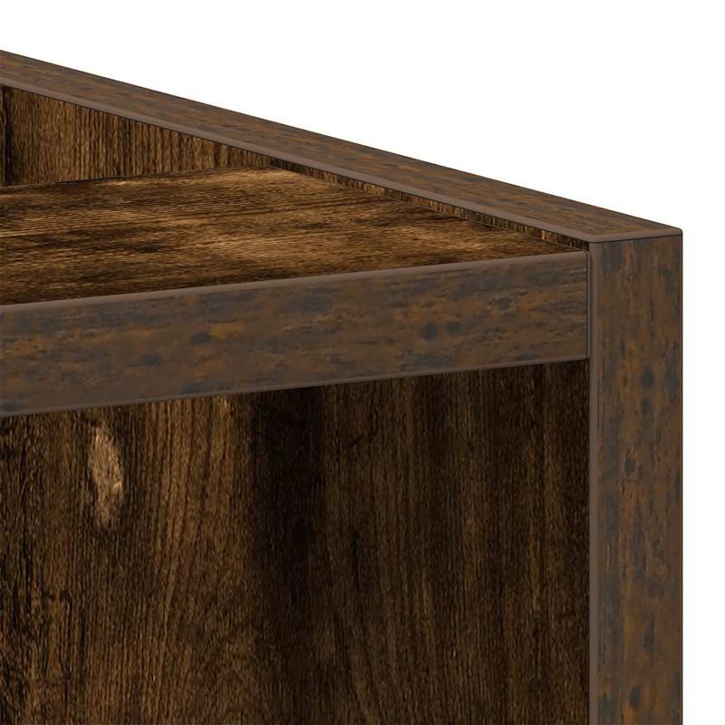 Casa si Gradina - Mobilier - Comode si corpuri - Corpuri bucatarie - Dulap de fund stejar afumat 40x44,5x81,5 cm Lemn prelucrat - Infinity.ro