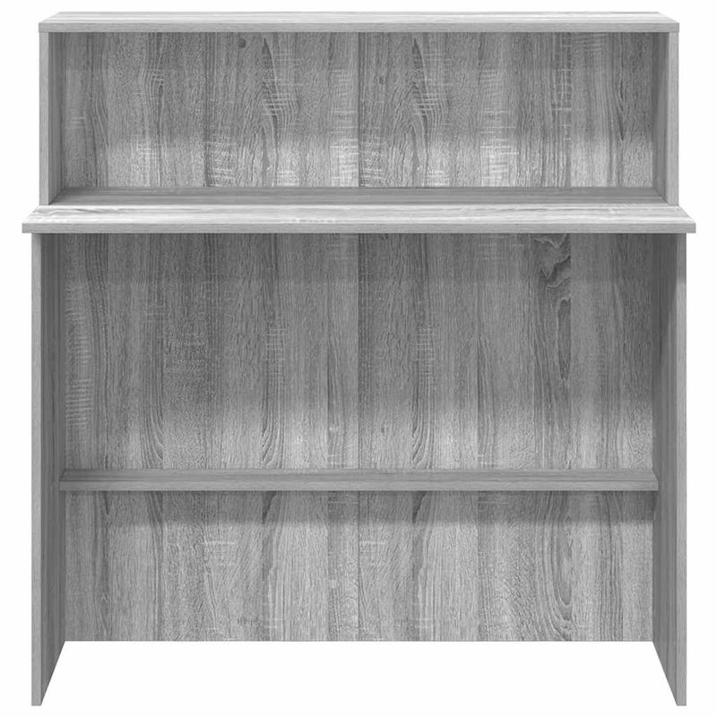 Casa si Gradina - Mobilier - Mese si birouri - Birouri - Birou de receptie Gri Sonoma 100x50x103,5 cm Lemn prelucrat - Infinity.ro