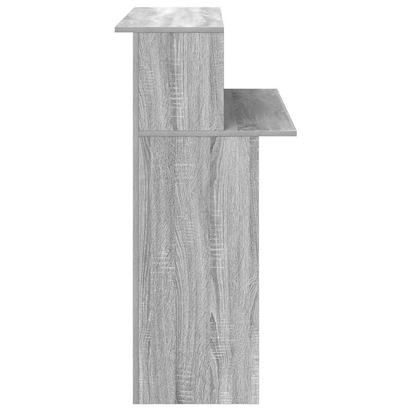 Casa si Gradina - Mobilier - Mese si birouri - Birouri - Birou de receptie Gri Sonoma 100x50x103,5 cm Lemn prelucrat - Infinity.ro