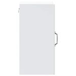 Casa si Gradina - Mobilier - Comode si corpuri - Corpuri bucatarie - Dulap de bucatarie cu usa sticla „Kalmar” lemn prelucrat alb, model 1x dulap de perete din sticlă (1 ușă), mărime 40x31x60 cm - Infinity.ro