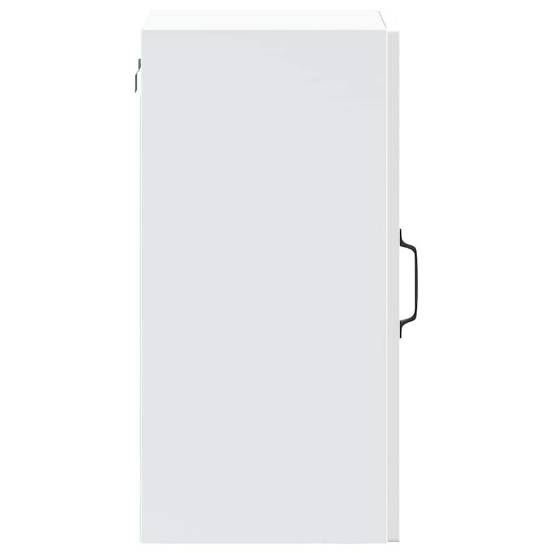 Casa si Gradina - Mobilier - Comode si corpuri - Corpuri bucatarie - Dulap de bucatarie cu usa sticla „Kalmar” lemn prelucrat alb, model 1x dulap de perete din sticlă (1 ușă), mărime 40x31x60 cm - Infinity.ro