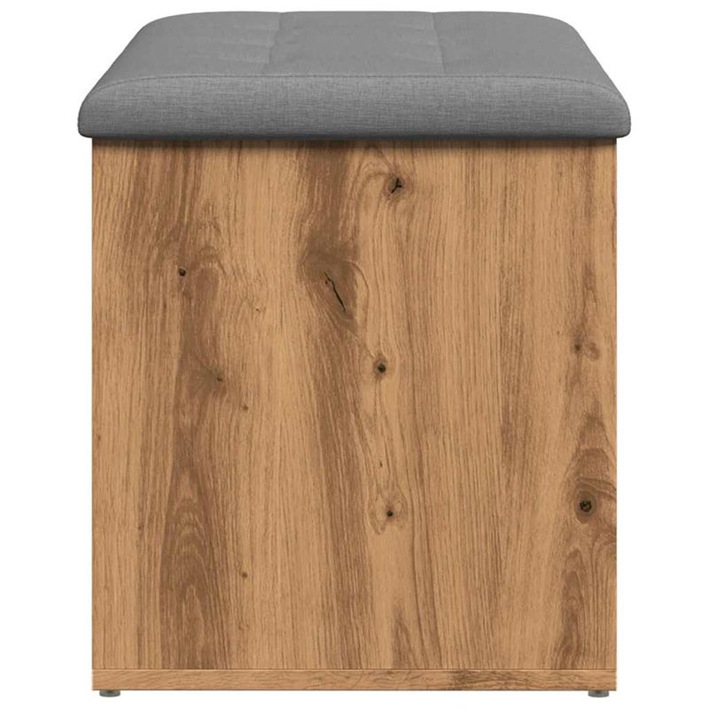 Casa si Gradina - Mobilier - Canapele si coltare - Banchete - Banca de depozitare Stejar artizanal 82x42x45 cm lemn prelucrat - Infinity.ro