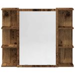 Casa si Gradina - Mobilier - Seturi de mobilier - Seturi baie - Set mobilier de baie, 3 piese, lemn vechi, lemn prelucrat - Infinity.ro