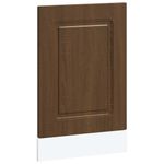 Electronice si Electrocasnice - Masini de spalat vase - Accesorii masini de spalat vase - Panou pentru masina de spalat vase Stejar maro Lemn prelucrat - Infinity.ro