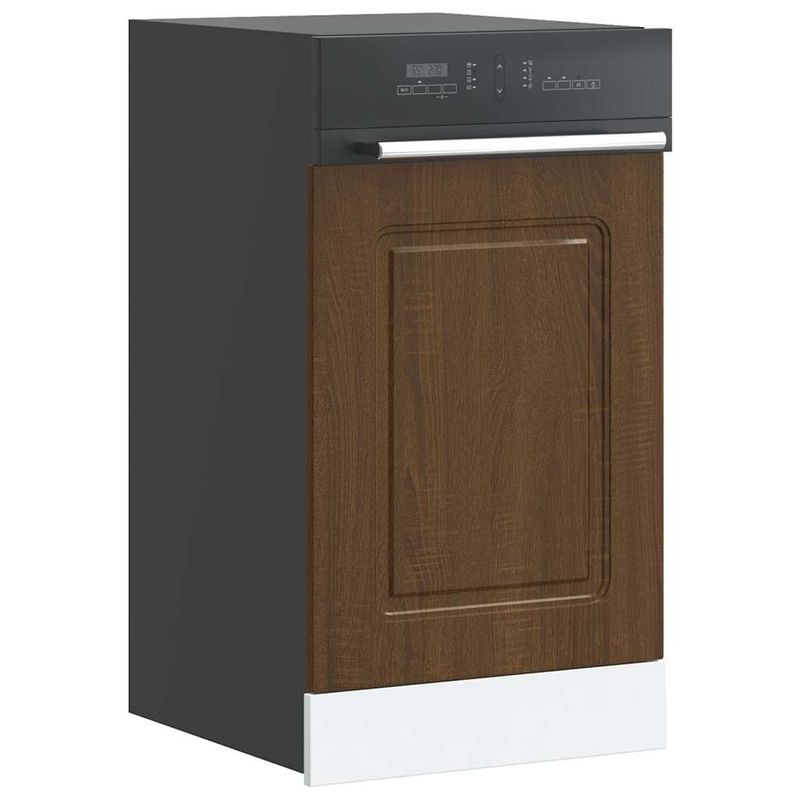 Electronice si Electrocasnice - Masini de spalat vase - Accesorii masini de spalat vase - Panou pentru masina de spalat vase Stejar maro Lemn prelucrat - Infinity.ro