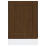 Electronice si Electrocasnice - Masini de spalat vase - Accesorii masini de spalat vase - Panou pentru masina de spalat vase Stejar maro Lemn prelucrat - Infinity.ro