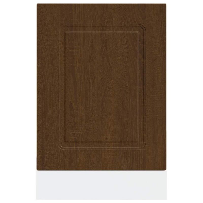 Electronice si Electrocasnice - Masini de spalat vase - Accesorii masini de spalat vase - Panou pentru masina de spalat vase Stejar maro Lemn prelucrat - Infinity.ro