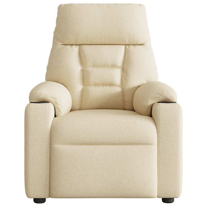 Ingrijire personala si Cosmetice - Sanatate si wellness - Articole wellness - Fotolii de masaj - Fotoliu electric de masaj rabatabil, crem, textil - Infinity.ro