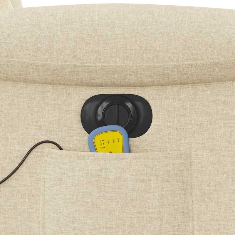 Ingrijire personala si Cosmetice - Sanatate si wellness - Articole wellness - Fotolii de masaj - Fotoliu electric de masaj rabatabil, crem, textil - Infinity.ro