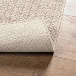 Casa si Gradina - Textile si covoare - Covoare - Covoare casa - Covor „ZIZUR” crem aspect iută pentru interior și exterior, model dreptunghiular, mărime 80x250 cm - Infinity.ro