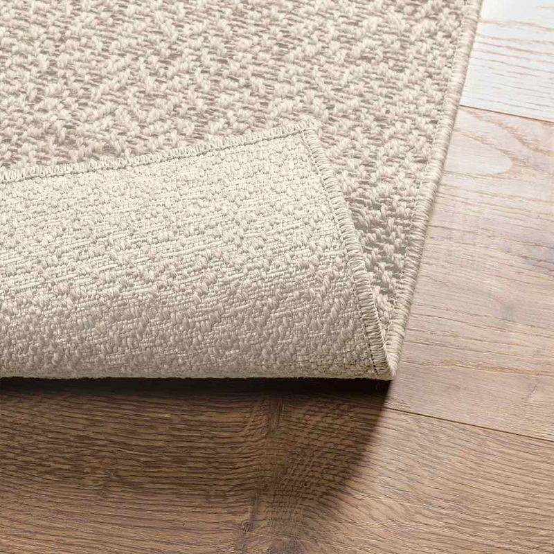 Casa si Gradina - Textile si covoare - Covoare - Covoare casa - Covor „ZIZUR” crem aspect iută pentru interior și exterior, model dreptunghiular, mărime 80x250 cm - Infinity.ro