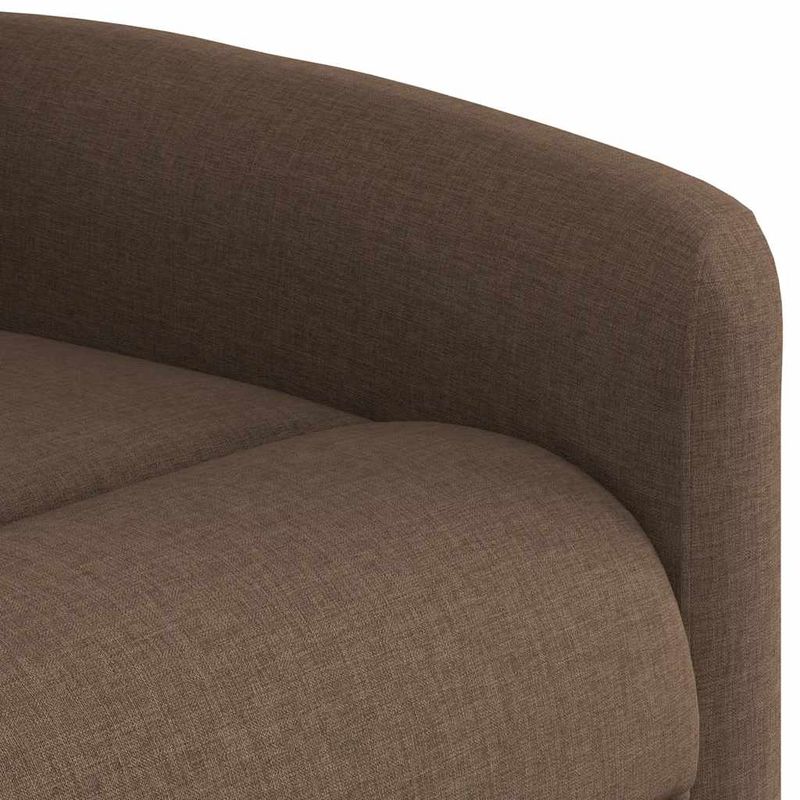 Ingrijire personala si Cosmetice - Sanatate si wellness - Articole wellness - Fotolii de masaj - Fotoliu de masaj rabatabil, maro, material textil - Infinity.ro