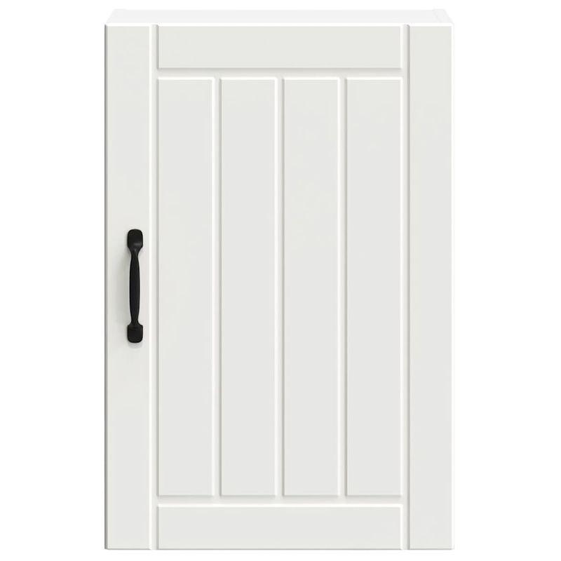 Casa si Gradina - Mobilier - Comode si corpuri - Corpuri bucatarie - Dulap de bucatarie „Lucca” lemn prelucrat alb, model 1x dulap de perete (1 ușă), mărime 40x31x60 cm - Infinity.ro