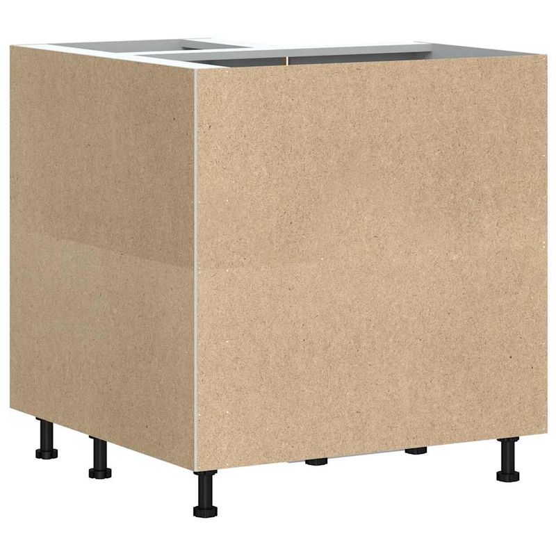 Casa si Gradina - Mobilier - Comode si corpuri - Corpuri bucatarie - Dulap de baza pe colt de bucatarie „Lucca” lemn prelucrat alb - Infinity.ro