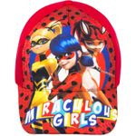 Fashion, accesorii si bijuterii - Copii - Accesorii copii - Caciuli si palarii copii - Sapca Miracolous Ladybug ET4149 - Infinity.ro