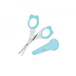 Jucarii, Copii si Bebe - Igiena si ingrijire - Baia bebelusului - Cadite bebe si accesorii baie - Forfecuta pentru bebelusi cu suport protectie BabyJem (Culoare: Gri) - Infinity.ro
