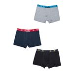 Fashion, accesorii si bijuterii - Barbati - Lenjerie si pijamale barbati - Lenjerie intima barbati - Set 3 Boxeri barbati Diadora model DUP5068 Multicolor, S INTL - Infinity.ro