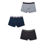 Fashion, accesorii si bijuterii - Barbati - Lenjerie si pijamale barbati - Lenjerie intima barbati - Set 3 Boxeri barbati Diadora model DUP5066, Multicolor, Marime L - Infinity.ro