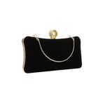 Fashion, accesorii si bijuterii - Femei - Accesorii femei - Genti si rucsacuri femei - Gentuta mica dama, eleganta, neagra, clutch - Infinity.ro