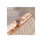 Fashion, accesorii si bijuterii - Femei - Accesorii femei - Genti si rucsacuri femei - Poseta de Dama, Eleganta, Aurie, cu Perlute Albe, Lantisor Lung Auriu 22x4,5x16 CM - Infinity.ro