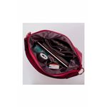 Fashion, accesorii si bijuterii - Femei - Accesorii femei - Genti si rucsacuri femei - Poseta dama, piele ecologica premium, mare, rosu Bordeaux, office&casual, 35x16x30mm - Infinity.ro