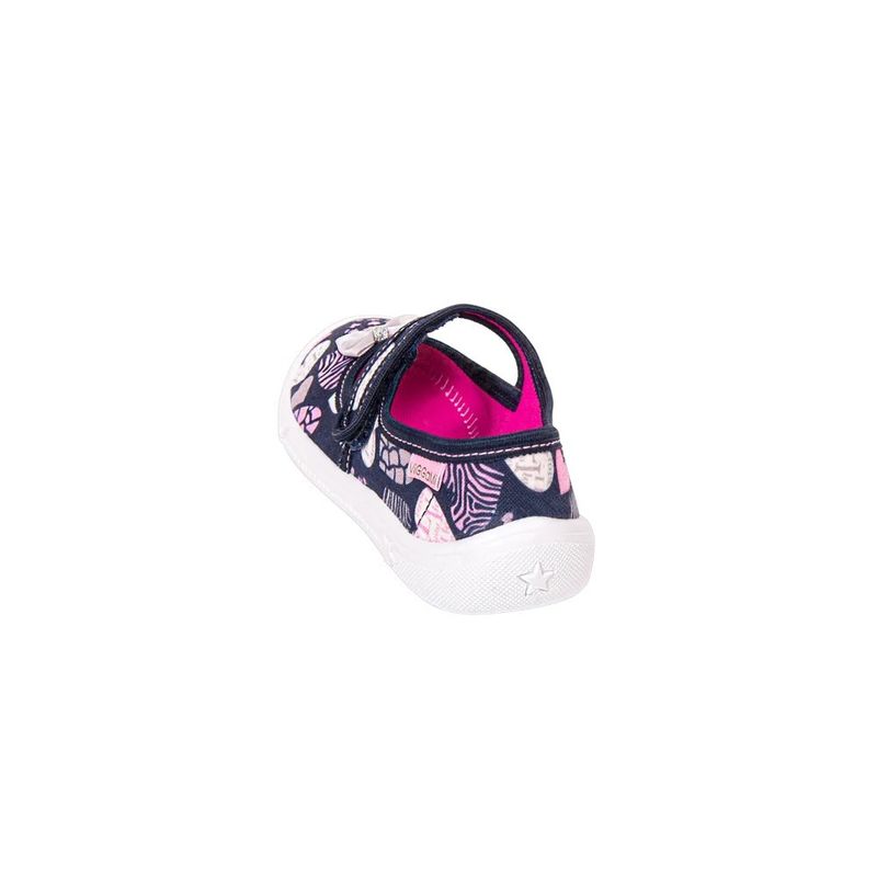 Fashion, accesorii si bijuterii - Copii - Incaltaminte copii - Pantofi copii - Pantofi cu interior de bumbac pentru fetite Vi-GGa-Mi Dorota Inimioare, marimea 31 - Infinity.ro