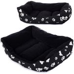 Petshop/Accesorii petshop/Culcusuri si custi/Accesorii culcusuri si custi - Culcus pentru Caini si Pisici , 55x42x6 Cm, Culoare neagra, Manolex® - Infinity.ro