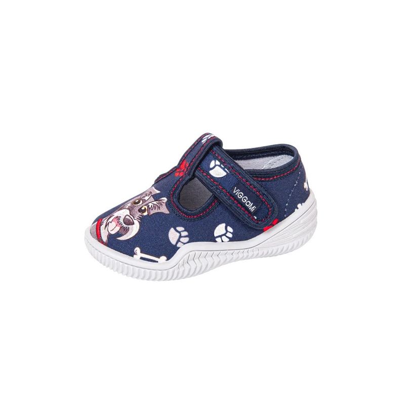 Fashion, accesorii si bijuterii - Copii - Incaltaminte copii - Pantofi copii - Pantofi cu interior de bumbac pentru baieti Vi-GGa-Mi Dingo Imprimeu marimea 24 - Infinity.ro