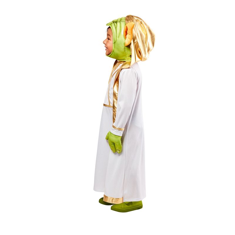 Jucarii, Copii si Bebe - Jucarii si jocuri - Jucarii de rol - Masti si costume copii - Costum Master Yoda, Aventurile Tinerilor Jedi pentru copii - Star Wars: Young Jedi Adventures 5-6 ani 110-116 cm - Infinity.ro