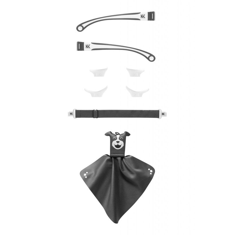 Fashion, accesorii si bijuterii - Copii - Accesorii copii - Ochelari de soare copii - Kit accesorii pentru ochelari de soare MOKKI Click&Change, negru - Infinity.ro