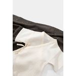 Fashion, accesorii si bijuterii - Copii - Imbracaminte copii - Salopete copii - Salopeta petrecuta din muselina, BabyCosy, 100% bumbac organic, Ecru (Marime: 18-24 Luni) - Infinity.ro