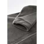 Fashion, accesorii si bijuterii - Copii - Imbracaminte copii - Salopete copii - Salopeta cu maneca lunga si fermoar din 80%bumbac organic si 20% poliester - Antracit, BabyCosy (Marime: 6-9 luni) - Infinity.ro