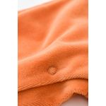 Fashion, accesorii si bijuterii - Copii - Imbracaminte copii - Salopete copii - Salopeta Ursulet cu maneca lunga si botosei din 80%bumbac organic si 20% poliester - Portocaliu, BabyCosy (Marime: 3-6 Luni) - Infinity.ro