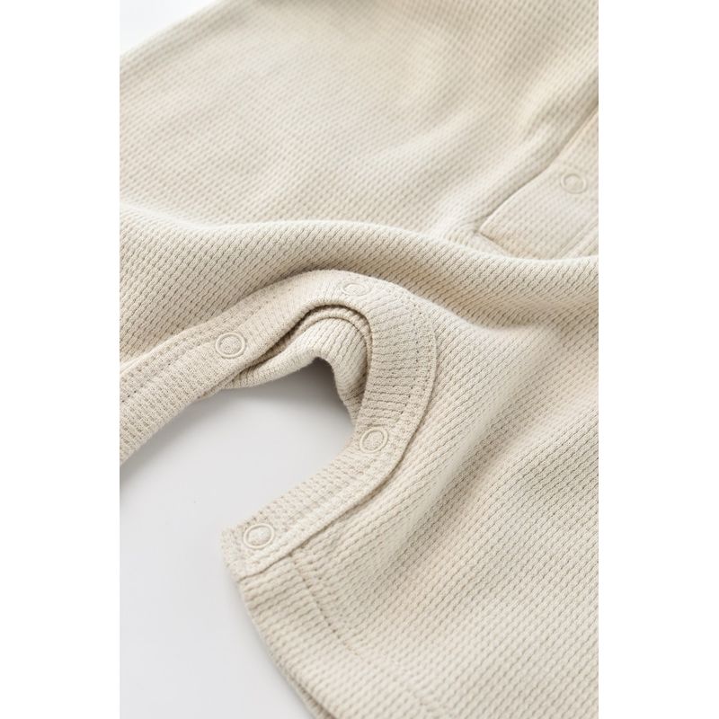 Fashion, accesorii si bijuterii - Copii - Imbracaminte copii - Salopete copii - Salopeta cu pantaloni scurti - 100% bumbac organic - Stone, BabyCosy (Marime: 9-12 luni) - Infinity.ro