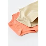 Fashion, accesorii si bijuterii - Copii - Imbracaminte copii - Body-uri copii - Set 2 body-uri fara maneci bebe unisex -100% bumbac organic - Roz/Crem, BabyCosy (Marime: 3-6 Luni) - Infinity.ro