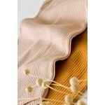 Fashion, accesorii si bijuterii - Copii - Imbracaminte copii - Body-uri copii - Set de 2 body-uri fara maneci din bumbac organic si modal - Mustar/Somon BabyCosy (Marime: 12-18 Luni) - Infinity.ro