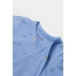 Fashion, accesorii si bijuterii - Copii - Imbracaminte copii - Body-uri copii - Set 2 body-uri petrecute Printed, BabyCosy, 50% modal+50% bumbac, Ecru/Lavanda (Marime: 3-6 Luni) - Infinity.ro