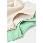 Fashion, accesorii si bijuterii - Copii - Imbracaminte copii - Body-uri copii - Set 2 body-uri bebe unisex -100% bumbac organic - Mint/Stone, BabyCosy (Marime: 6-9 luni) - Infinity.ro