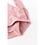 Fashion, accesorii si bijuterii - Copii - Imbracaminte copii - Treninguri si compleuri copii - Set 4 piese: bluza, pantaloni, caciulita si manusi din bumbac organic si modal - Rose, BabyCosy (Marime: 6-9 luni) - Infinity.ro