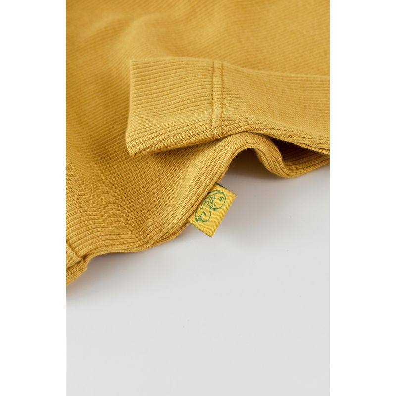 Fashion, accesorii si bijuterii - Copii - Imbracaminte copii - Treninguri si compleuri copii - Set 3 piese: body cu maneca lunga, pantaloni lungi cu botosei si caciulita din bumbac organic si modal - Sofran, BabyCosy (Marim - Infinity.ro