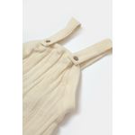 Fashion, accesorii si bijuterii - Copii - Imbracaminte copii - Treninguri si compleuri copii - Set bluza si salopeta, Winter muselin, 100% bumbac - Stone, BabyCosy (Marime: 12-18 Luni) - Infinity.ro