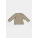 Fashion, accesorii si bijuterii - Copii - Imbracaminte copii - Treninguri si compleuri copii - Set bluza si salopeta, Winter muselin, 100% bumbac - Verde, BabyCosy (Marime: 18-24 Luni) - Infinity.ro