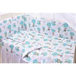 Casa si Gradina - Mobilier - Mobilier copii - Sisteme de siguranta - Aparatoare patut 180x33 cm model ursuleti in balon - Infinity.ro