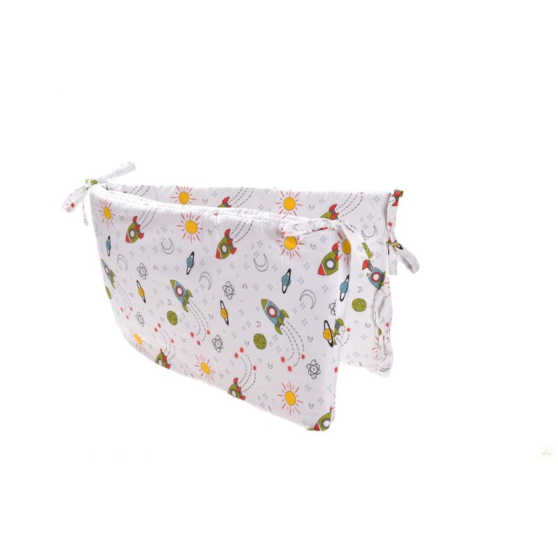 Casa si Gradina - Mobilier - Mobilier copii - Sisteme de siguranta - Aparatoare patut 180x33x2 cm model rachete - Infinity.ro