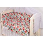 Casa si Gradina - Mobilier - Mobilier copii - Sisteme de siguranta - Aparatoare patut 180x33x2 cm model buburuze - Infinity.ro