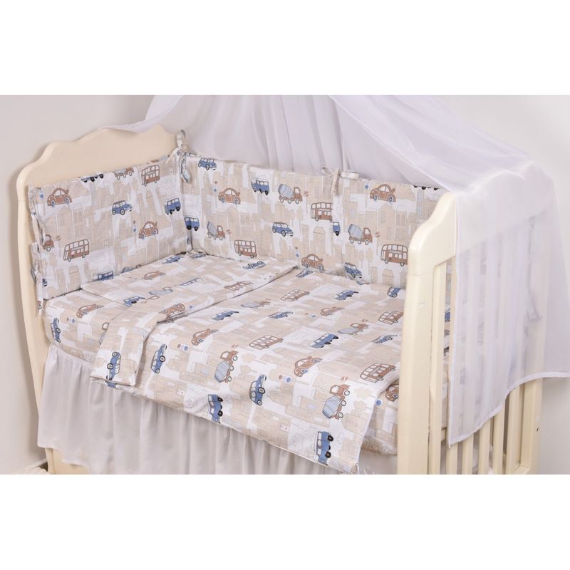 Casa si Gradina - Mobilier - Mobilier copii - Sisteme de siguranta - Aparatoare patut 180x33x2 cm  model masinute - Infinity.ro